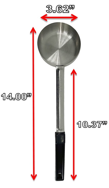 Stainless Steel Portion Control Serving Spoons | Combo Packs (2oz, 4oz, 6oz S... gallery