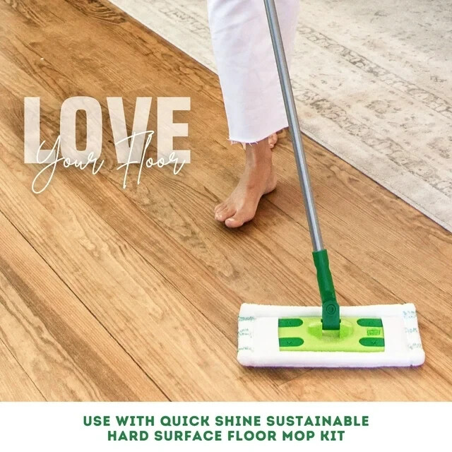 Quick Shine Multi-Surface Floor Finish, 64 fl oz Unscented Household Floor Clear gallery