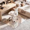 Tempered Glass Chair Mat with Maximum 1200 lbs Weight Capacity for Office Use gallery
