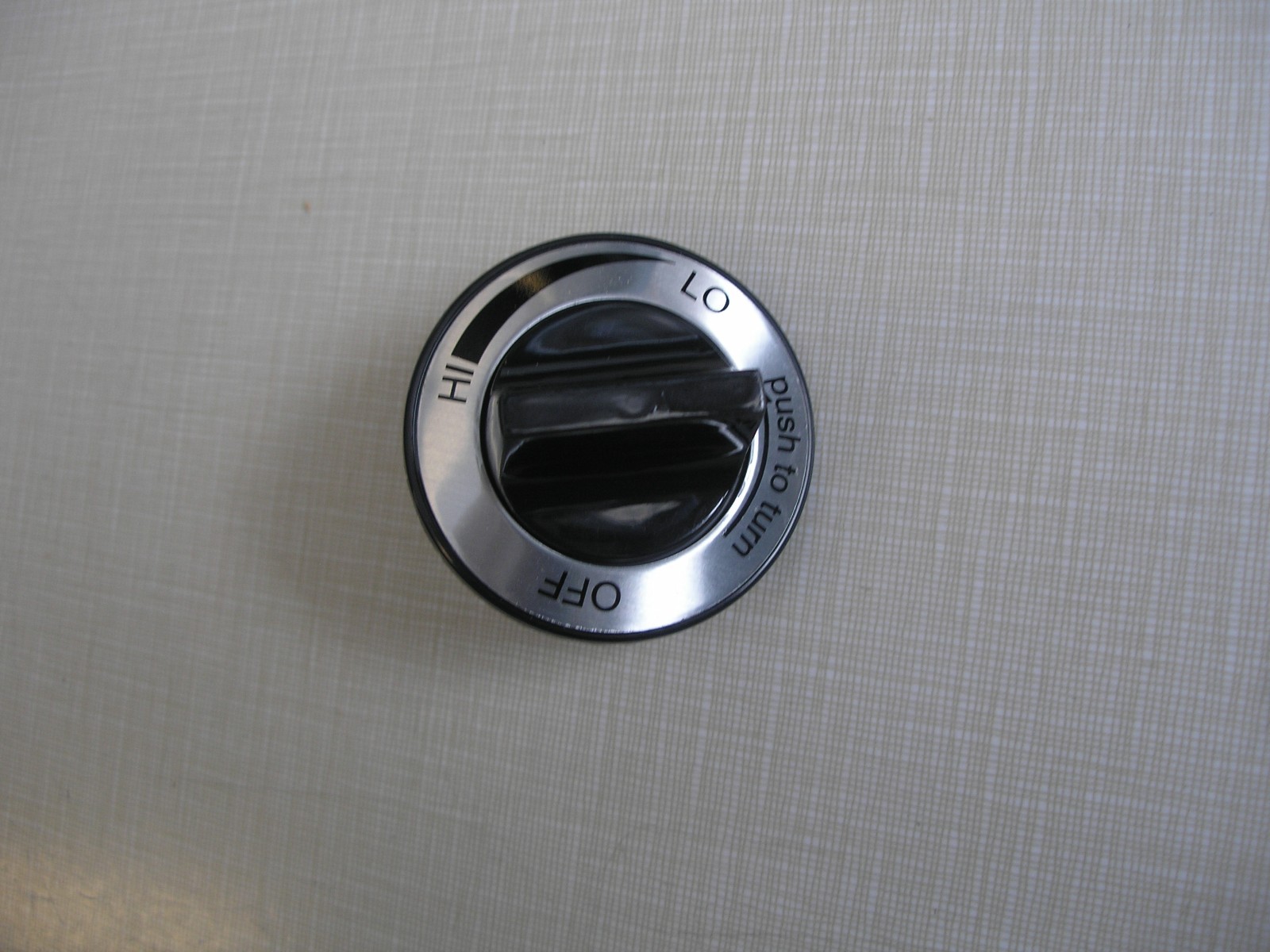 Universal Gas Grill Control Knob with Positional Label 1/2" Long shaft 00310 gallery