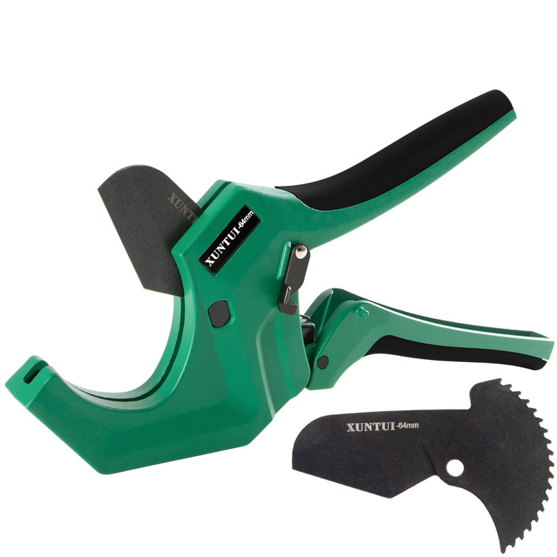Xuntui Professional Ratchet Pvc Pipe Cutter For 2 64Mm Pipe Extra Blade Heavy gallery