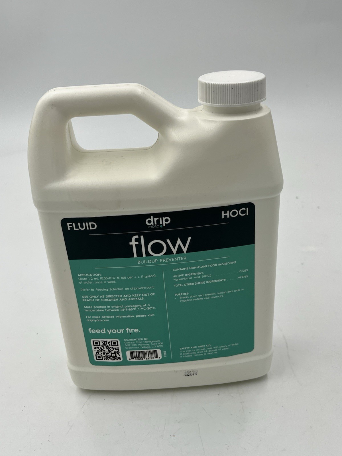 Drip Hydro Flow Non-toxic Hypochlorous Acid Solution (US) Quart gallery