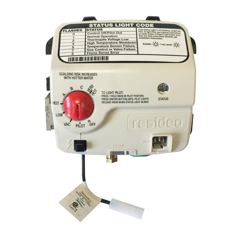 Reliance 100112339 Propane Control Valve Thermostat 155°F Max gallery