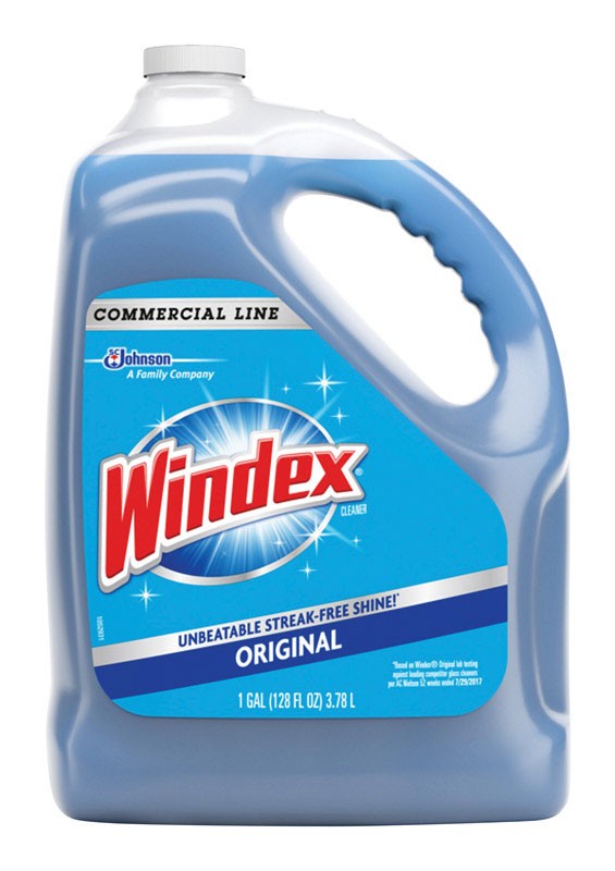 Windex Commercial Line No Scent Glass and Surface Cleaner 1 gal Liquid (4 PACK) gallery