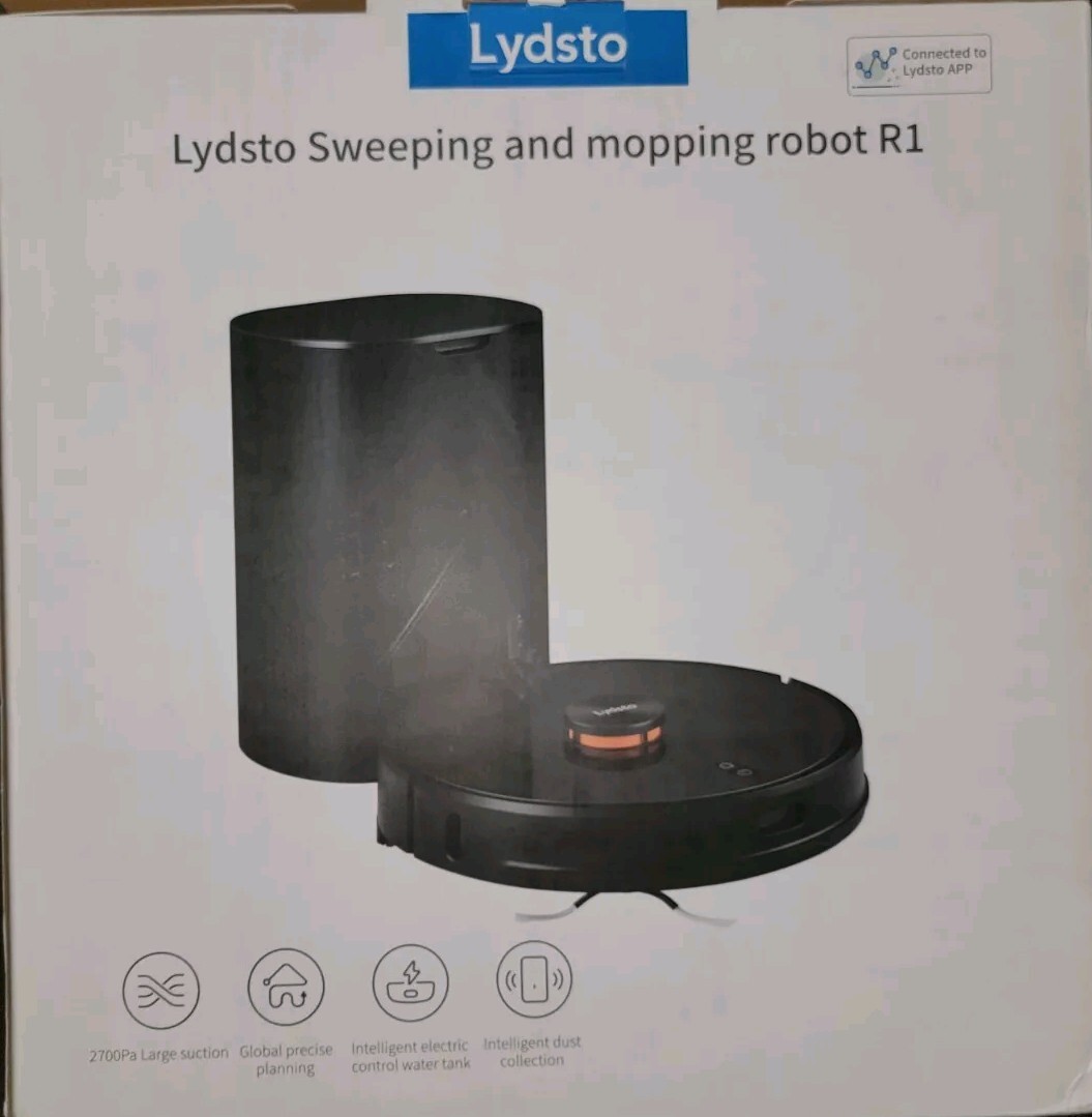 Robotic Vacuum Cleaner | Automatic Smart Floor Cleaner | Wi-Fi | Pet | Lydsto R1 gallery