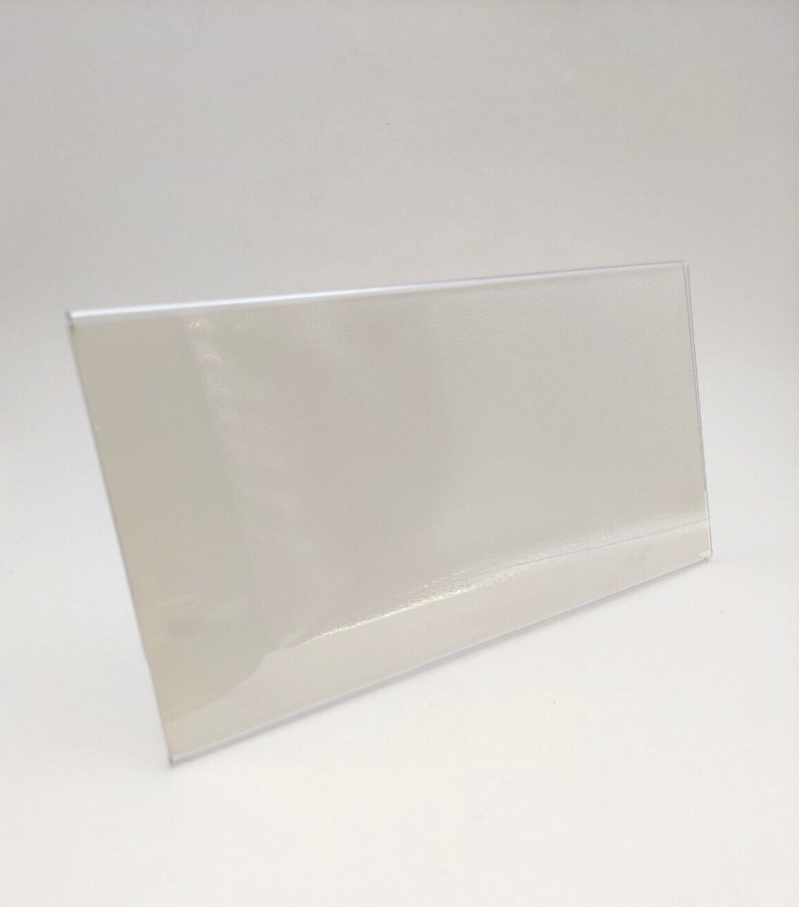Clear Acrylic Photo Display: Rectangle Stand 10-1/2" x 5-5/16" Lot of 3 gallery