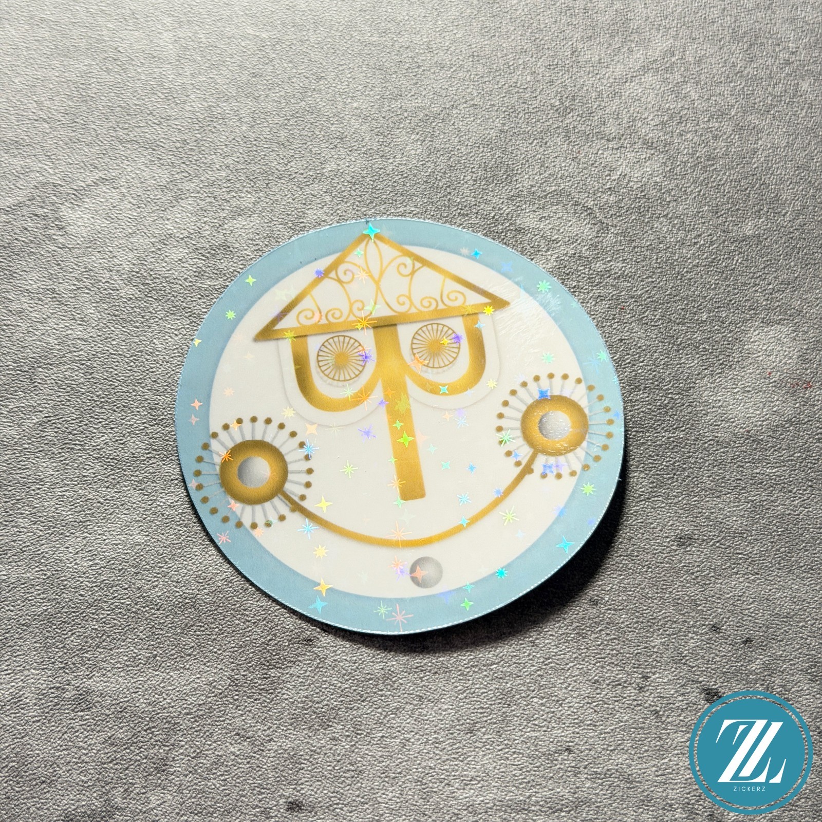 It's a Small World Clock Sticker, Holographic Disneyland Park Decal gallery