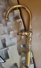 NEW!!! KOHLER 99264-AF Artifacts Swing Spout Single-Handle Kitchen Sink Faucet