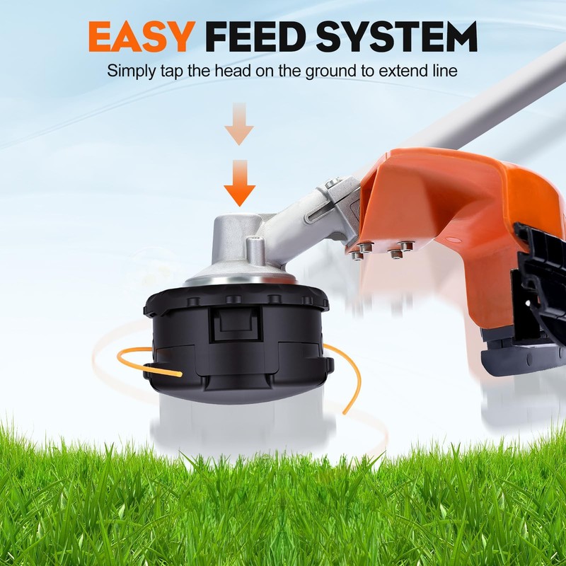 400 Bump Speed Feed String Trimmer Head For Echo SRM-225 SRM-230 SRM-210 Mower gallery