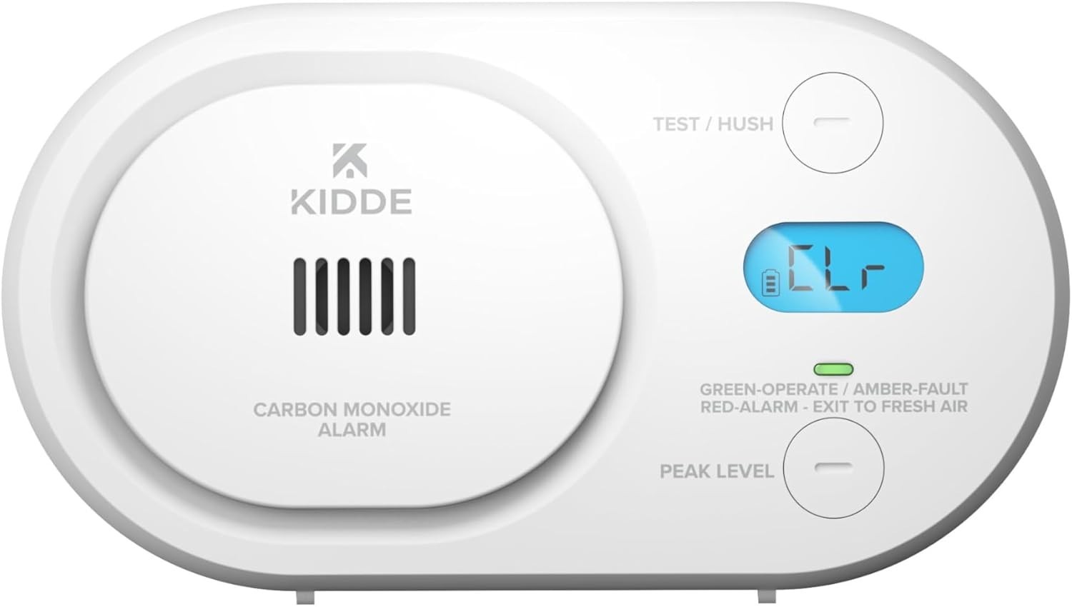 Kidde Carbon Monoxide Detector, AA Battery Powered, Digital Backlit Display gallery