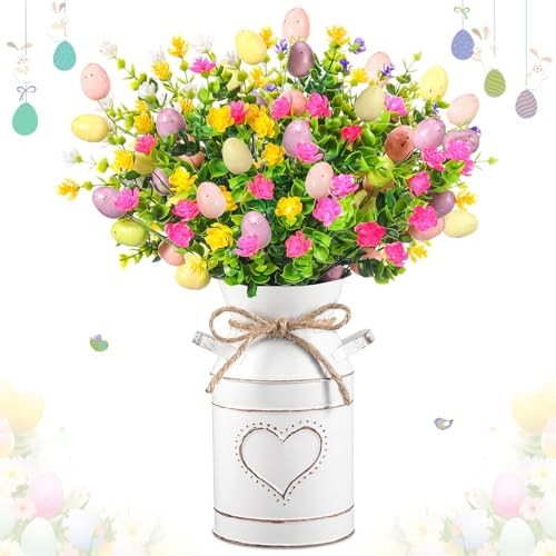 Easter Table Centerpieces Include 3 Easter Egg Floral Picks 5 Eucalyptus gallery
