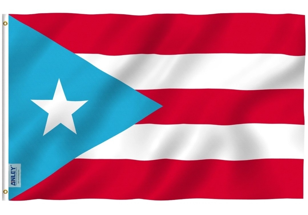 Puerto Rico 3x5 Ft Light Blue Flag Puerto Rican Flags ANLEY FLY BREEZE Brand New gallery