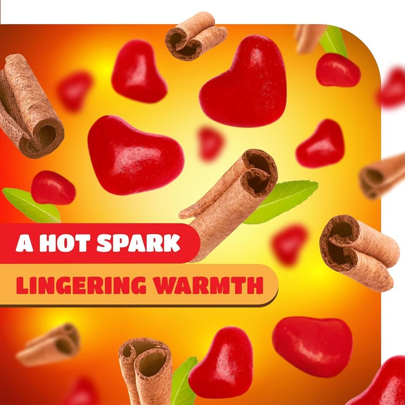 Heart-Shaped Cinnamon Hard Candy, Bulk Pack 2 Pounds gallery