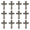Rustic Cast Iron Cross Nails Tacks 3 x 2 inch With 1 inch Nail (Pack of 12) gallery