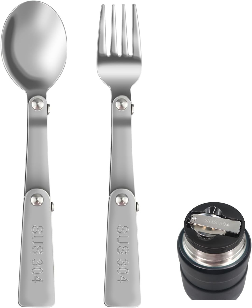 Replacement Spoon and Dinner Forks patible with Food Jar 16 Oz gallery