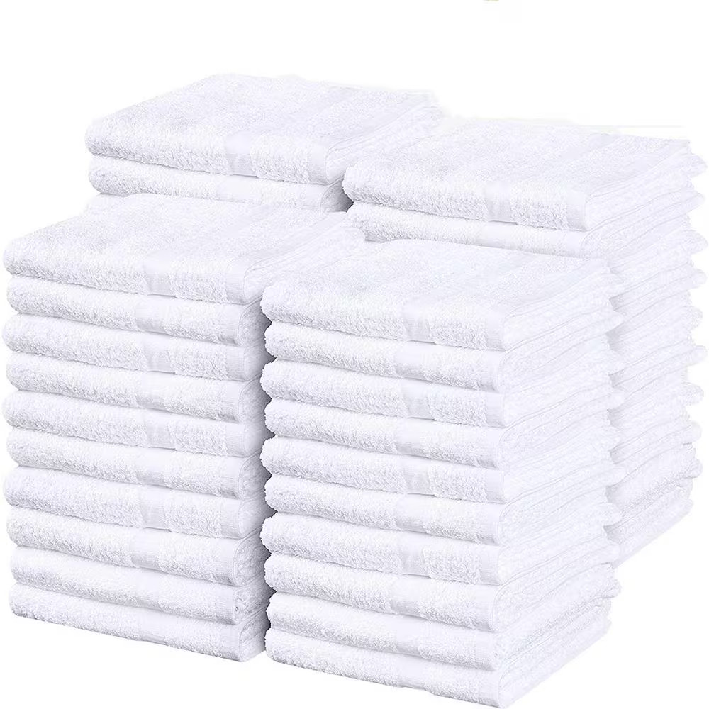 14 In. X 17 In. Soft Plush Cotton Terry Towels (60-Pack) gallery