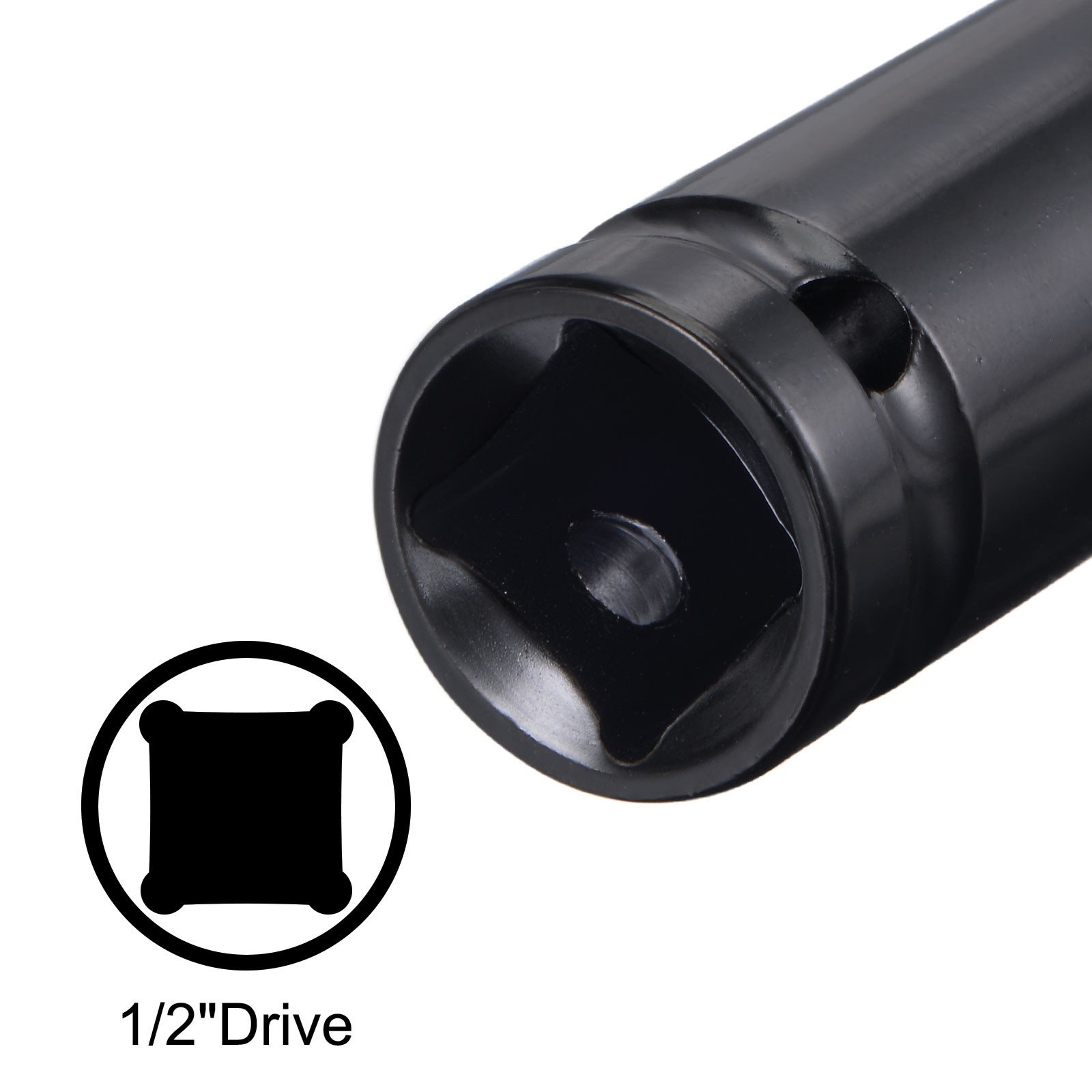 17mm Deep CR-V Steel Socket For Disassembly Tightening Nuts 6" Length gallery
