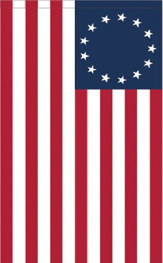Betsy Ross 28"x48" Flag ROUGH TEX® 100D with Sleeve and Grommets gallery