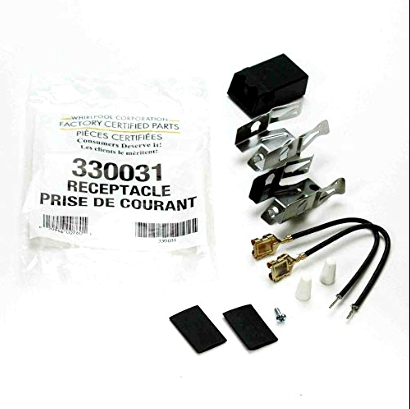 ERP Surface Burner Plug for Whirlpool RF365PXYN2 RF375PXYQ0 RF365PXXW2 RDE6300N2 gallery