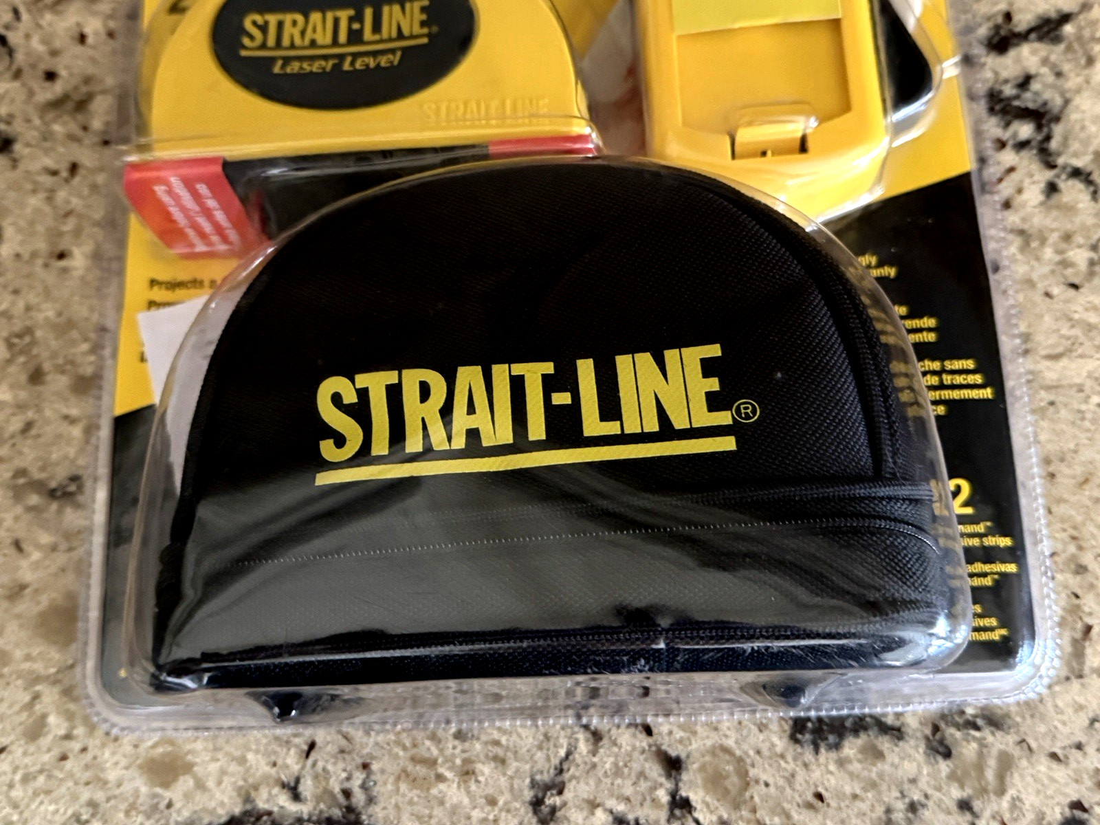 Straight Line 3 Piece Laser System Laser Level Swivel Base Case Factory Sealed gallery