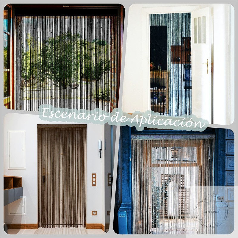 Beaded Curtain Door String Curtains for Doorways Tassels Beads Hanging Fringe Hi gallery