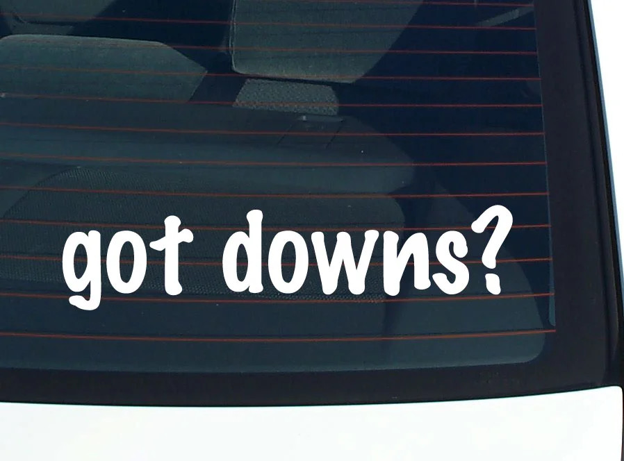 got downs? FUNNY VINYL CAR DECAL STICKER FAMILY LAST NAME gallery