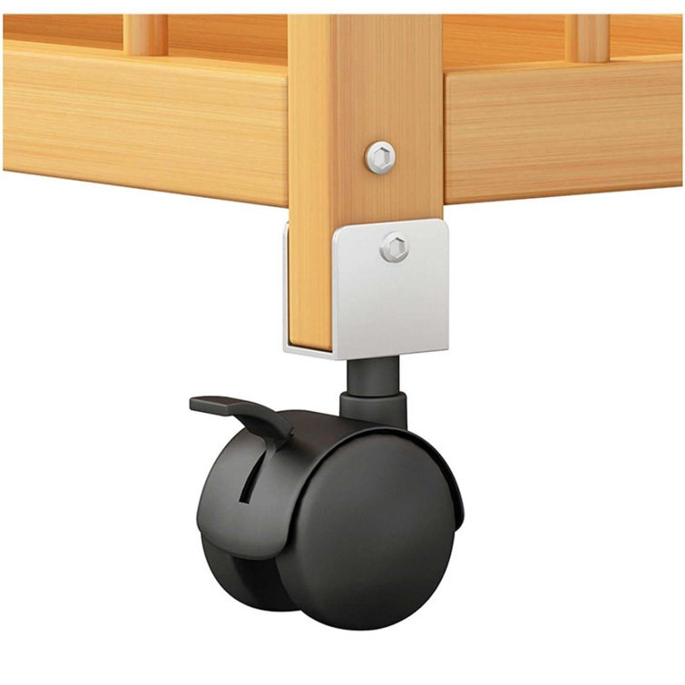 ColourTree Shelving Unit with Wheels, Removable Storage Cart gallery