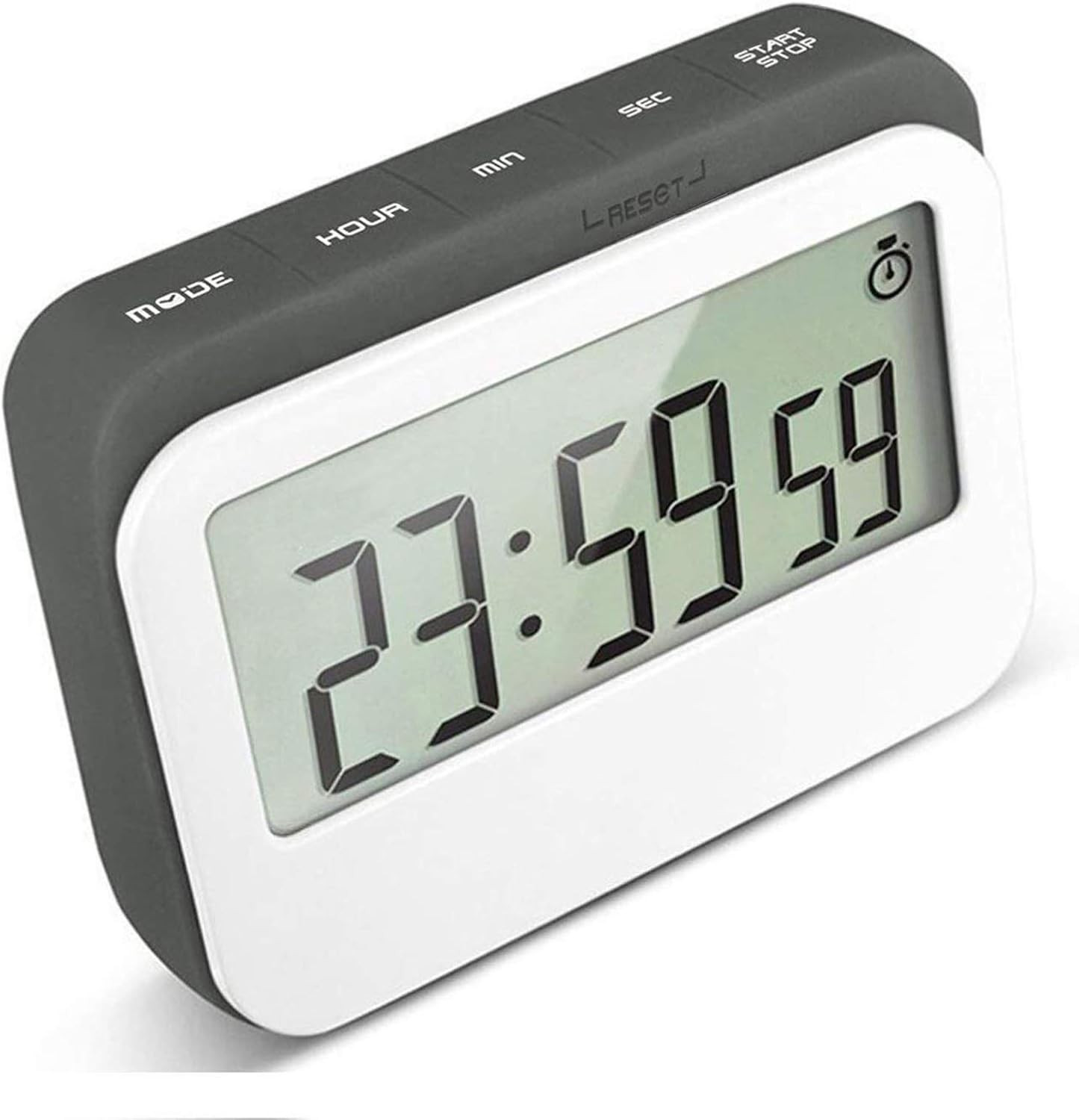 Digital Kitchen Timer 12/24 Hours Alarm Clock with Magnetic Back and Retractable gallery