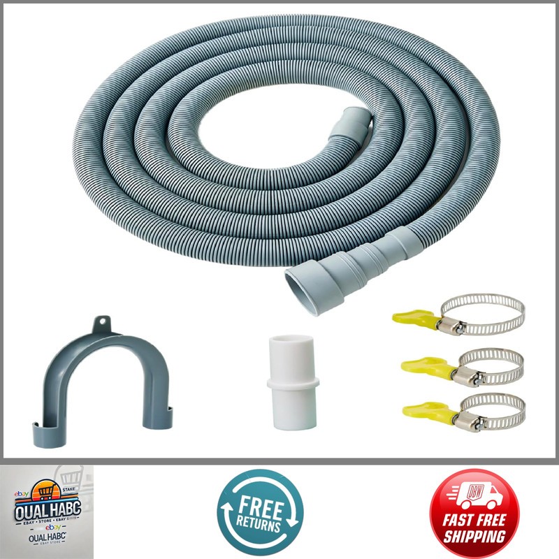 Universal Washing Machine Drain Hose Extension Portable Washer 6.5FT gallery