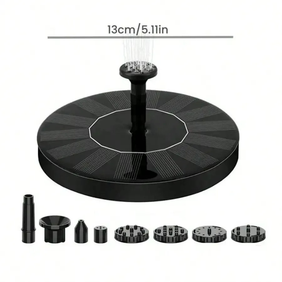 Solar Water Fountain Pool Pond Waterfall Fountain Garden Supplies Decoration Out gallery