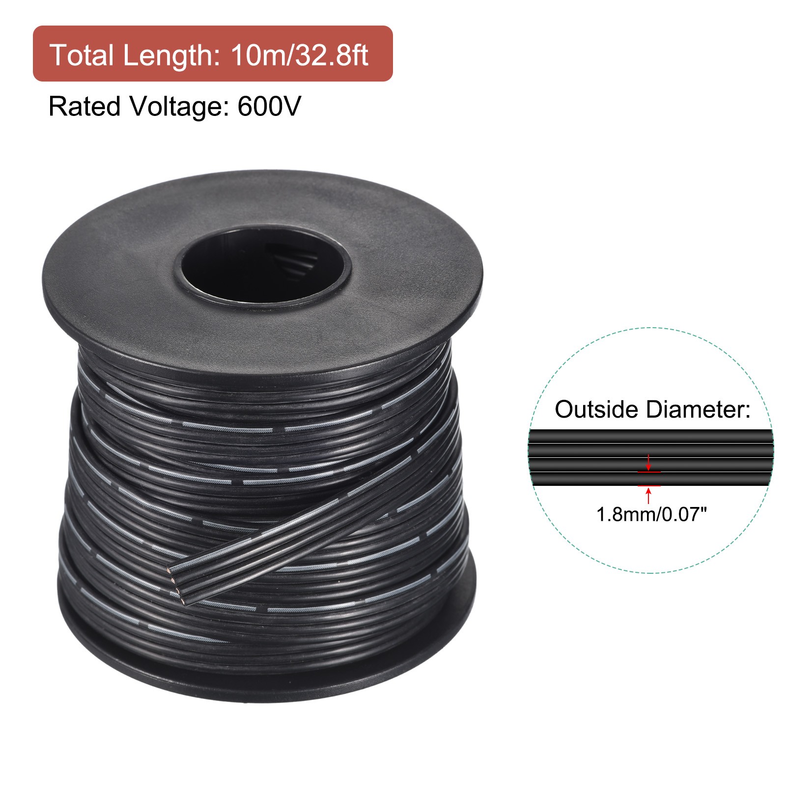 20AWG Silicone Ribbon Cable 4Pin Cable Flexible Silicone Wire 10m/32.8ft gallery