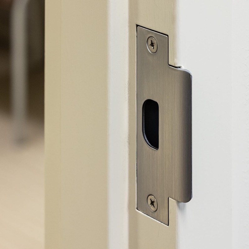 Master Lock Keyed Entry Door Lock, Brushed Chrome Finish Commercial Door Handle, gallery