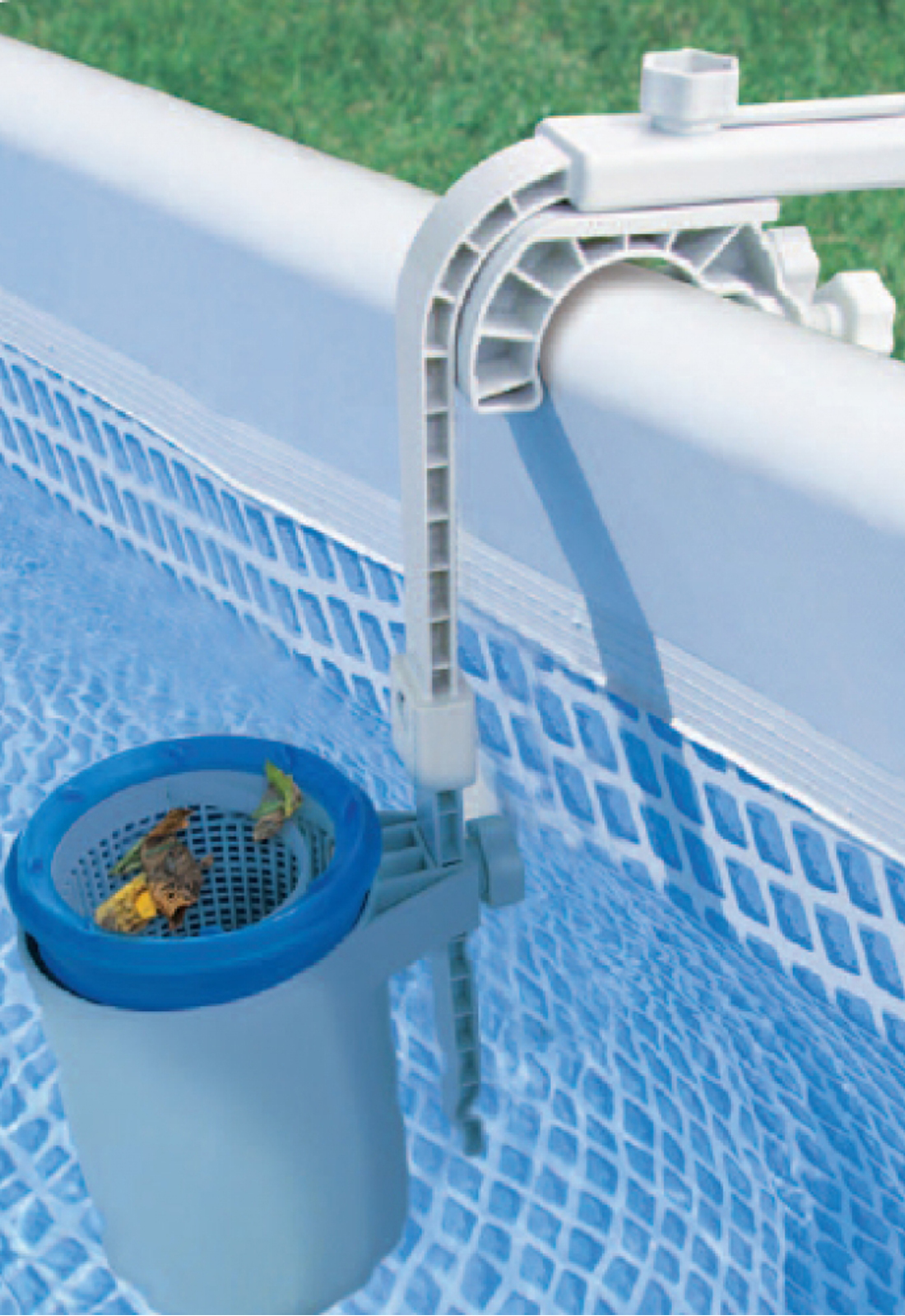Skimbi Above Ground Swimming Pool Surface Skimmer For Intex & Soft-Sided Pools gallery