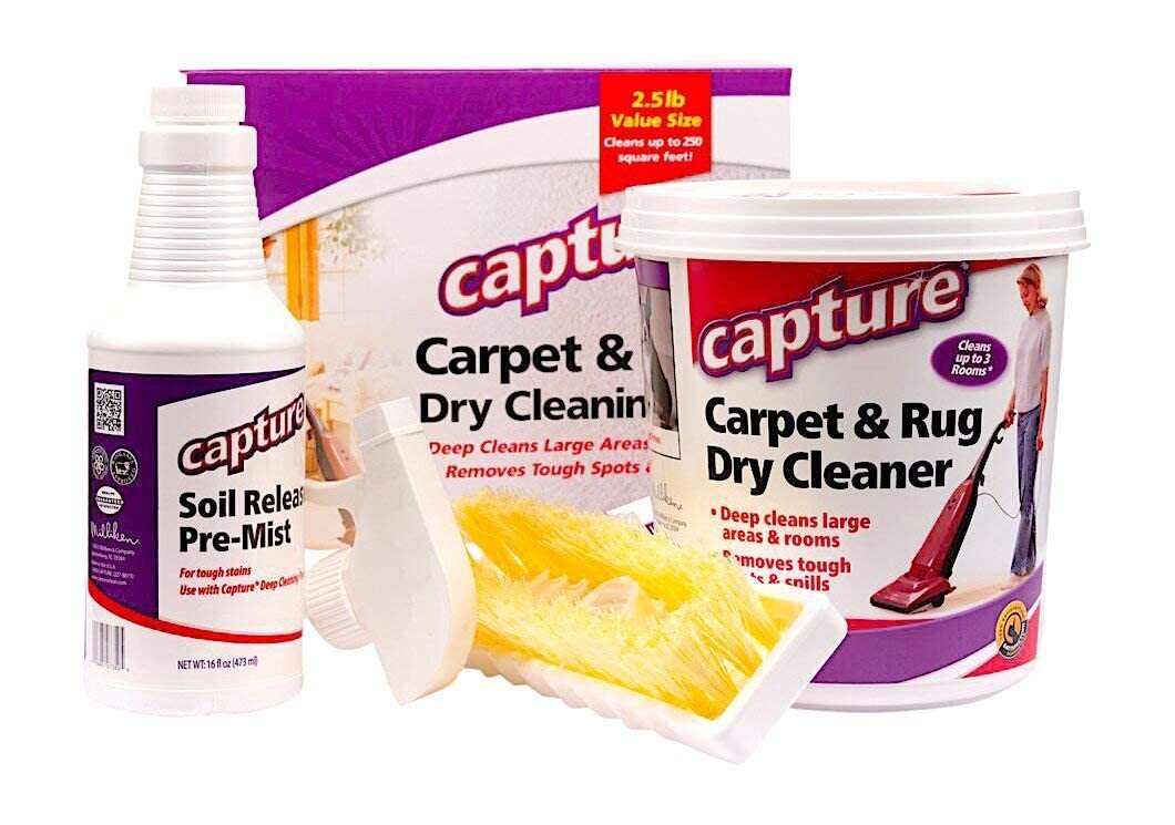 Capture Carpet Cleaner Kit 40 Oz Stain Remover Deodorizer Safe for All Carpets gallery