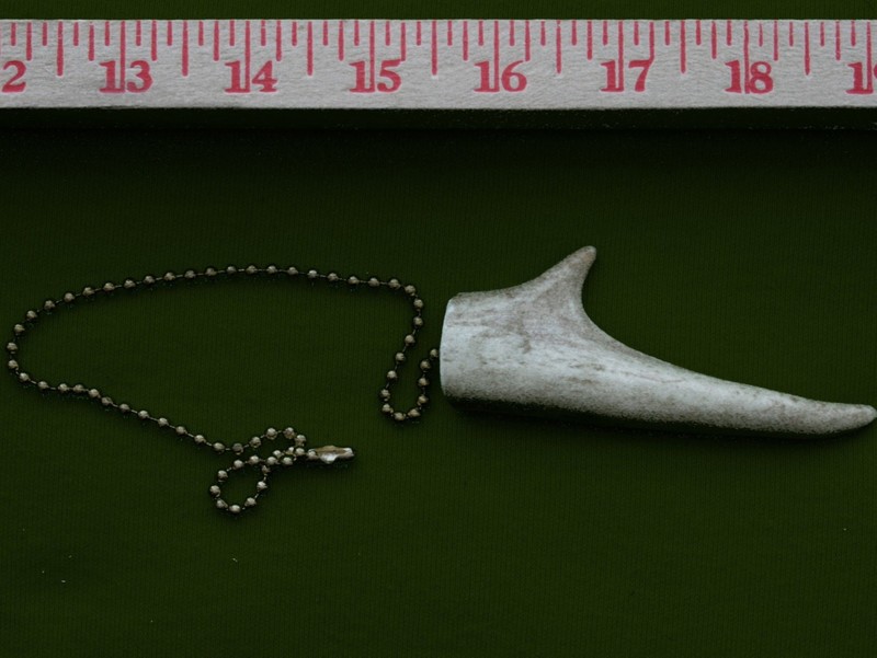 Ceiling Fan Pull Chain - Small Antler Fork gallery