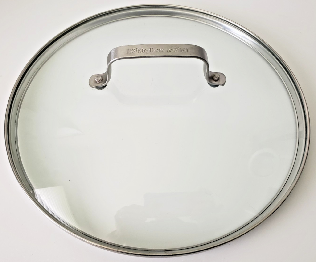 KitchenAid Replacement Lid 11 7/8" Skillet Pan Pot Cover Glass Stainless Steel gallery