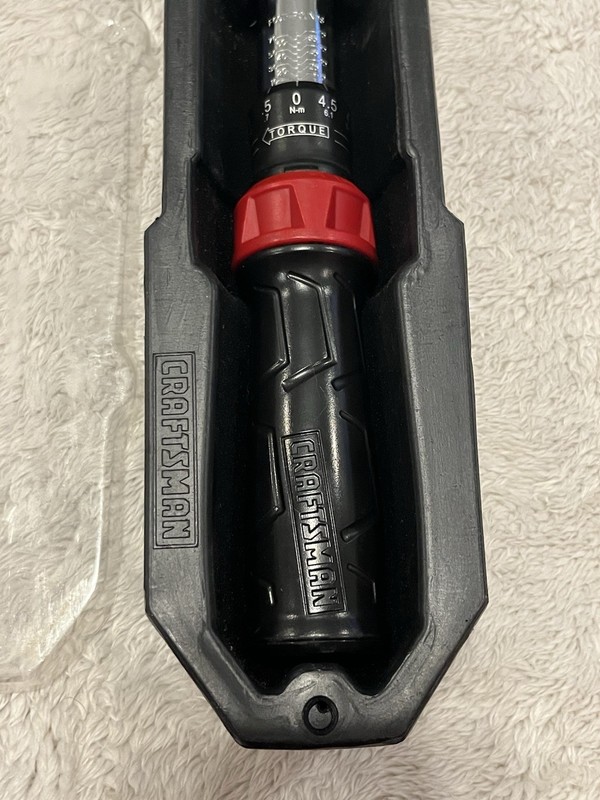 Craftsman Clicker Microtork Torque Wrench 3/8" Drive 10-75ft lbs 9-31424 Click gallery