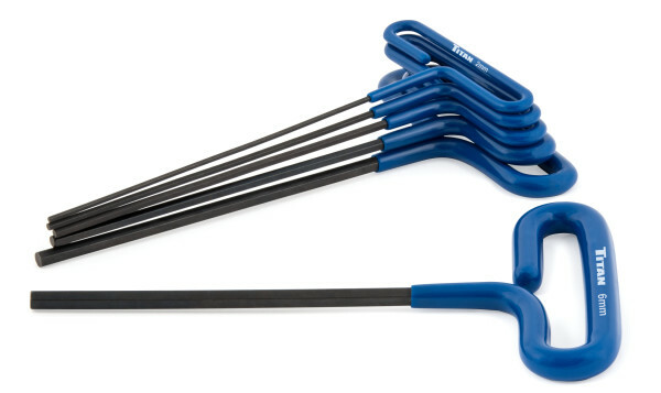 Titan 12769 6pc Metric T-Handle Hex Key Set gallery