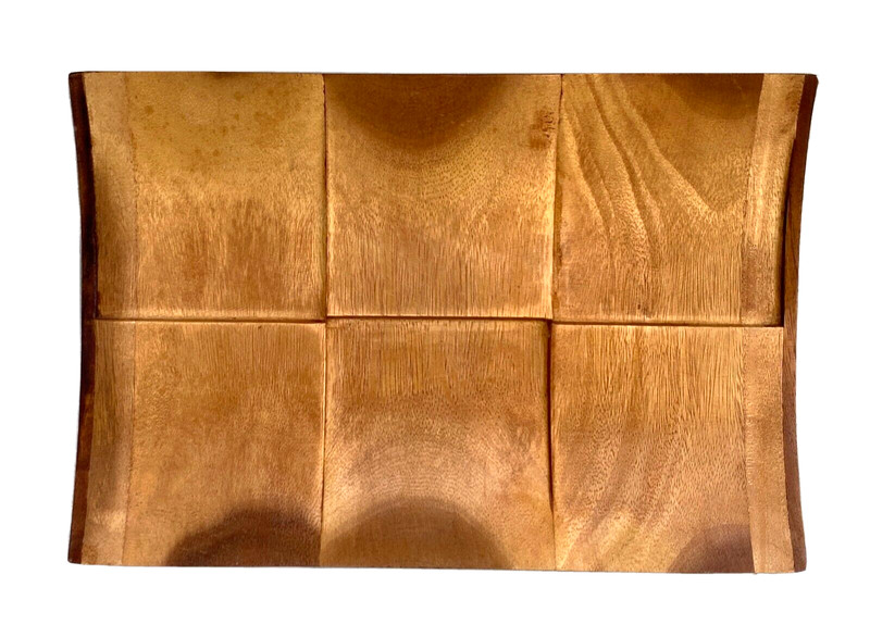 Rectangle Shape Mid-Century Modern Tiki Serving Tray, 14-1/8" x 9-3/8" Hawaii gallery