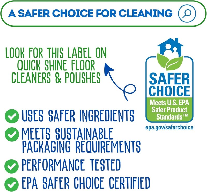 Quick Shine 2 Pack Smart Combo- Includes 1 Hardwood Floor Cleaner 27 FL oz gallery