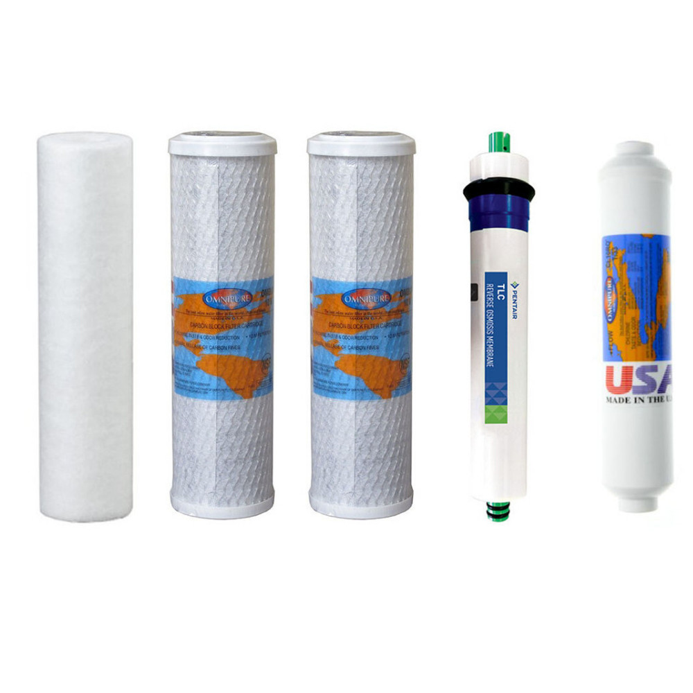 Goldline 50 Filter Replacement Kit with RO Membrane gallery