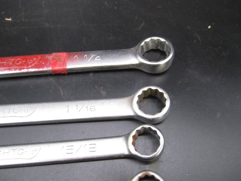 Wright Tool WRIGHTGRIP Combination Wrench Set satin finish gallery