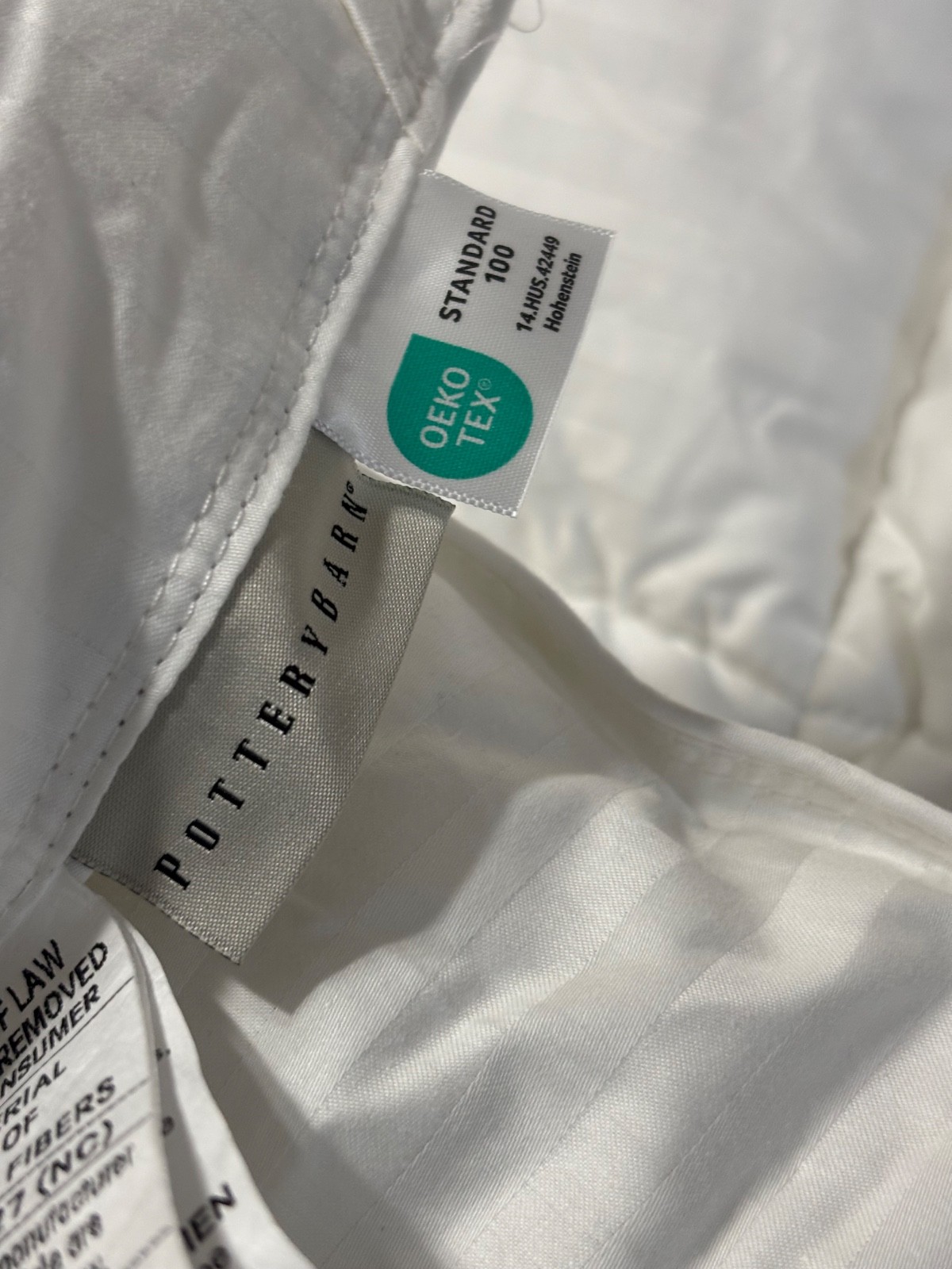 Pottery Barn Hydrocool Moisture Wicking Duvet Insert Ultra Plush K/CK gallery