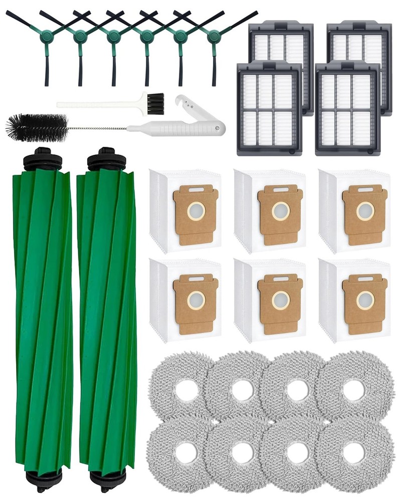 28 Pcs Accessories Set for iRobot Roomba Plus 405/505/507 Combo Robot Vacuum ...