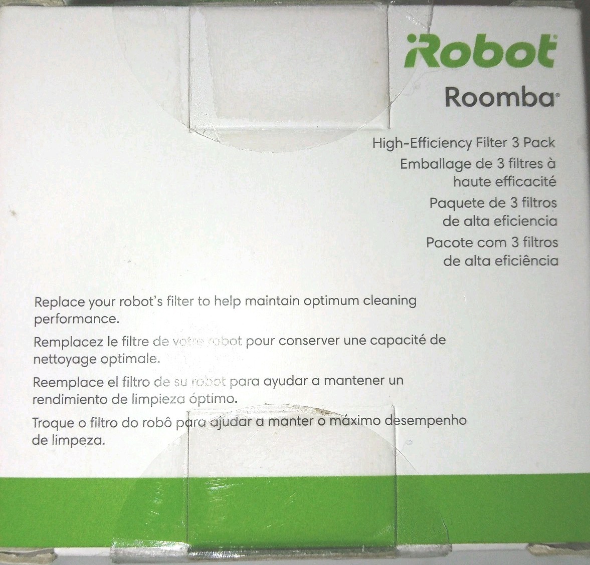 Original iRobot High-Efficiency Filter, 3-pack for Roomba e. & I. Series, New gallery
