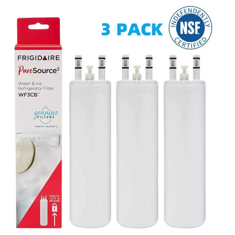 3 PACK NEW For Frigidaire WF3CB Refrigerator PureSource 3 Water & Ice Filter gallery