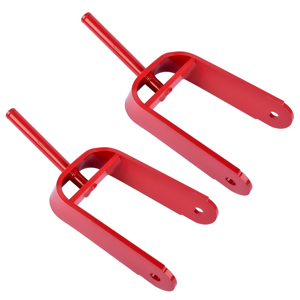 2* Red Caster Fork Assembly 110-6581-01 Replacement for Toro Lawn Mower Tractors