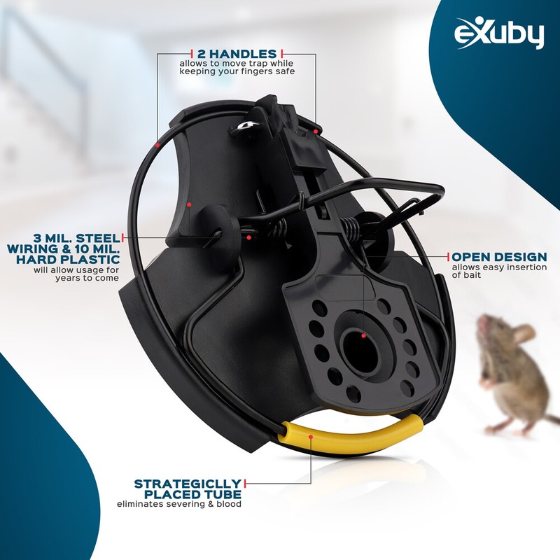 eXuby 180 Degree Mouse Trap Designed to Catch More (2-pack) gallery