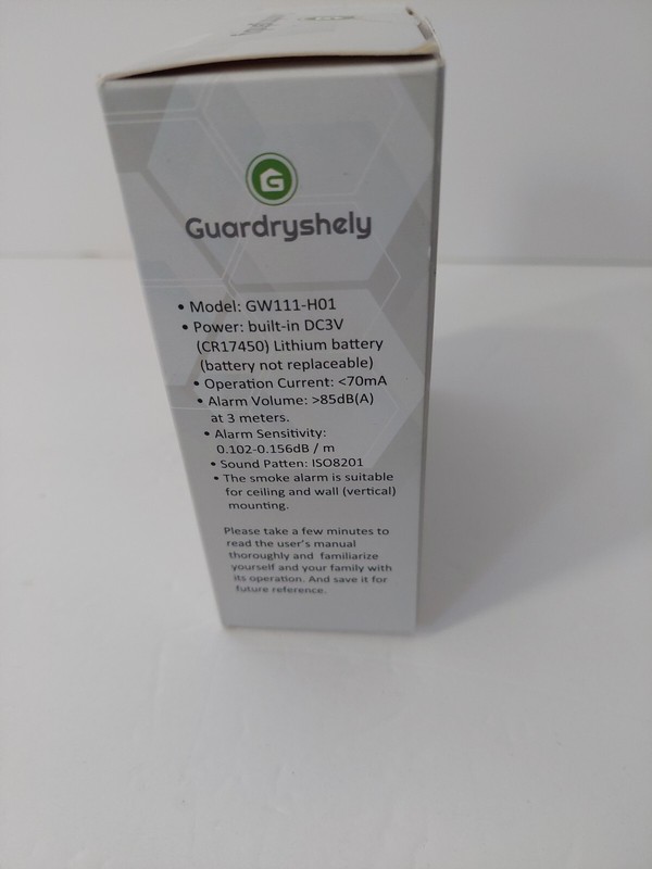 Guardryshely Wireless Interconnected Smoke Detectors with Photoelectric Senso gallery