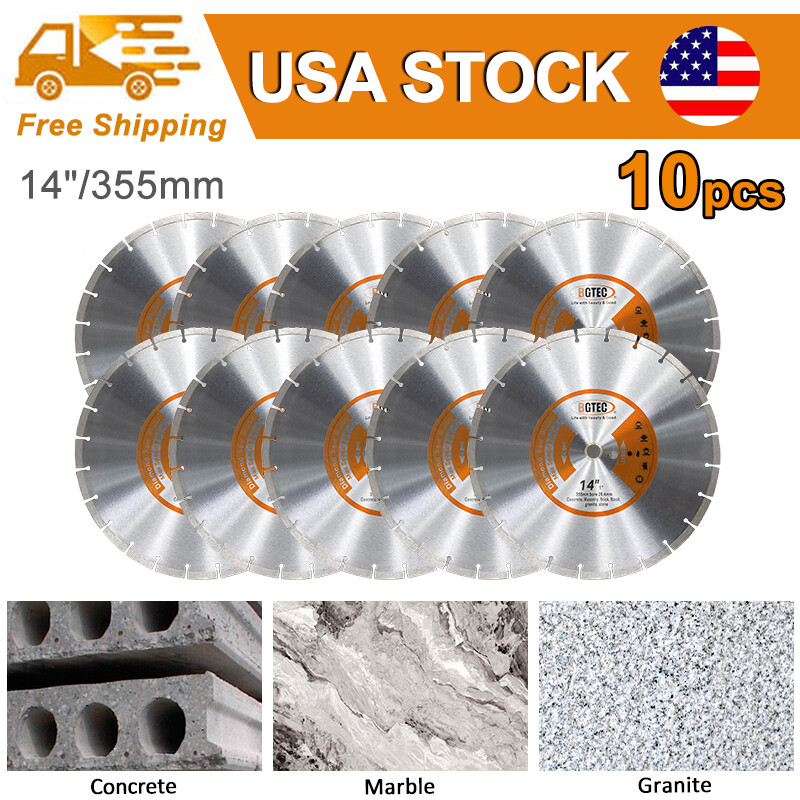Diamond Saw Blade Segmented Concrete Blade Dry/Wet for Masonry Granite 6/9/14'' gallery